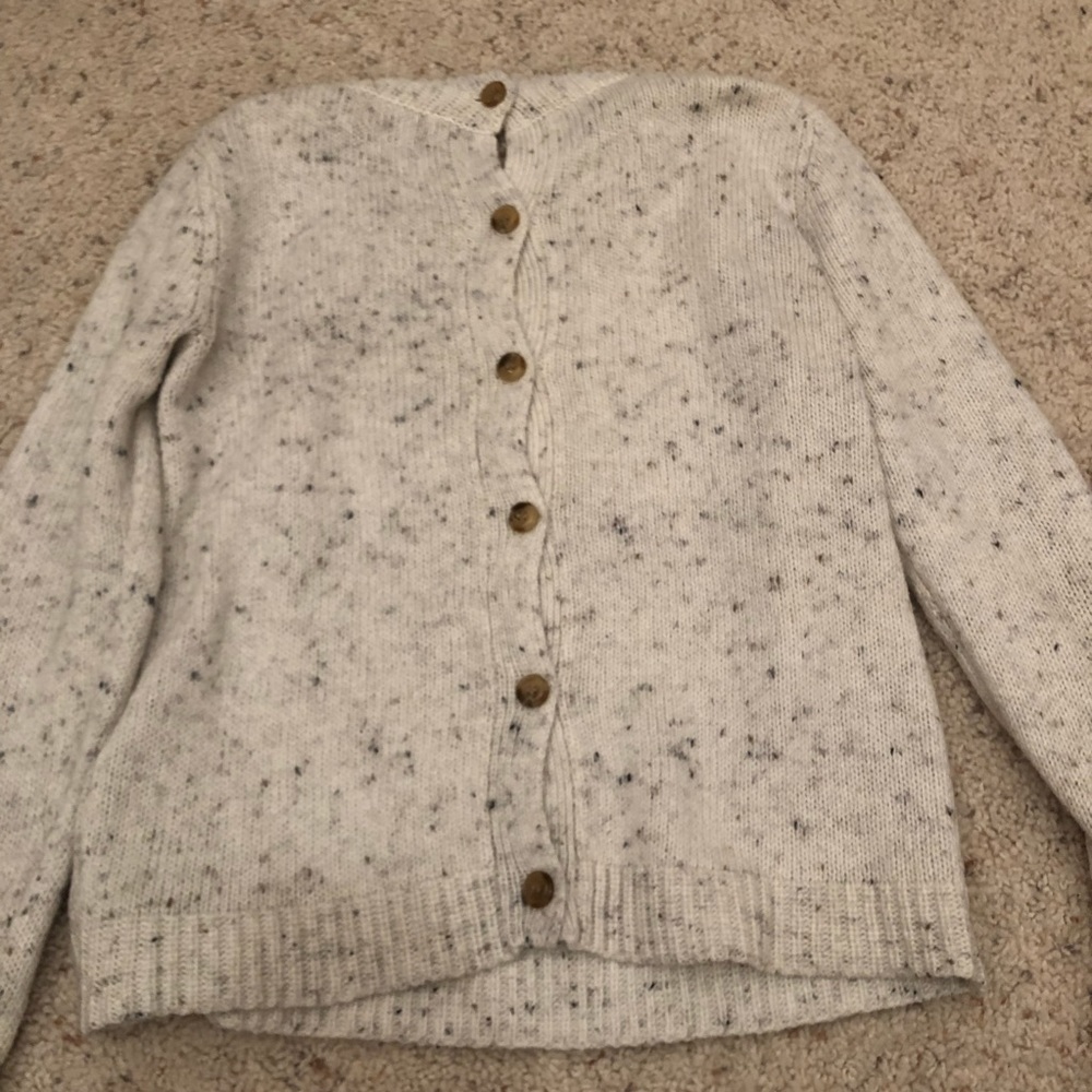 Button Back Sweater - Picture 2 of 3